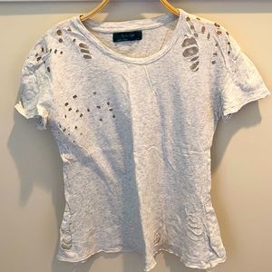 Signature Eight distressed t shirt